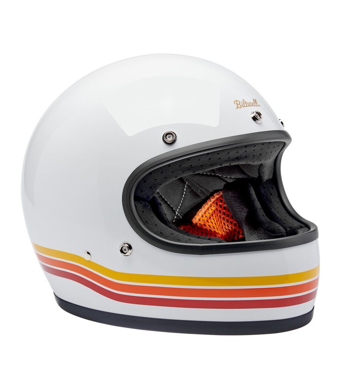 Biltwell Gringo Sunset Spectrum helmet