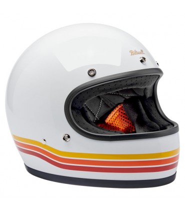 Biltwell Gringo Sunset Spectrum helmet