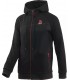 Jacke Akrapovic zip schwarz