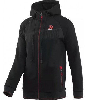 Akrapovic veste zip noir
