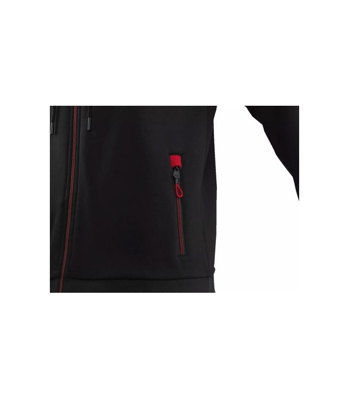 Jacke Akrapovic zip schwarz