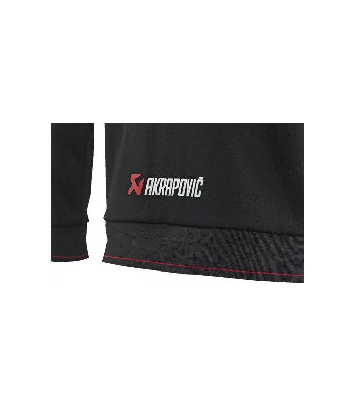 Akrapovic felpa nera