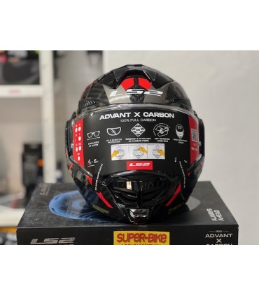 Helm LS2 FF901 Advant X Future 2 carbon rot
