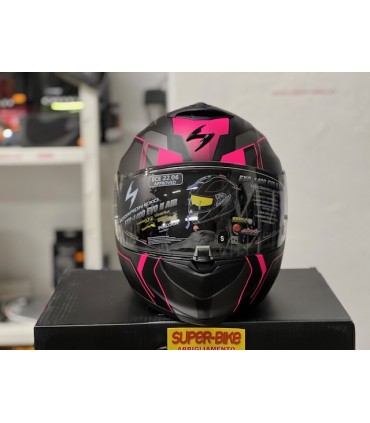 Scorpion Exo 1400 Evo 2 Air Intensio pink helmet