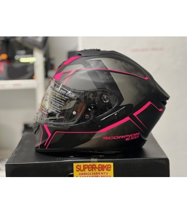 Scorpion Exo 1400 Evo 2 Air Intensio pink helmet