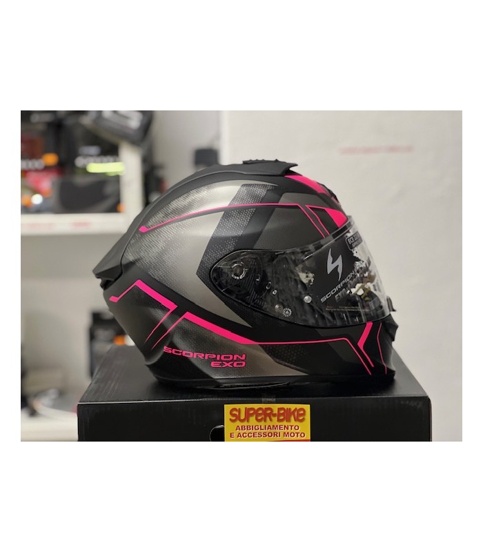 Casque Scorpion Exo 1400 Evo 2 Air Intensio pink
