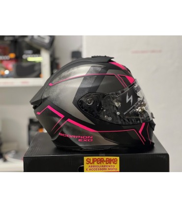 Scorpion Exo 1400 Evo 2 Air Intensio pink helmet