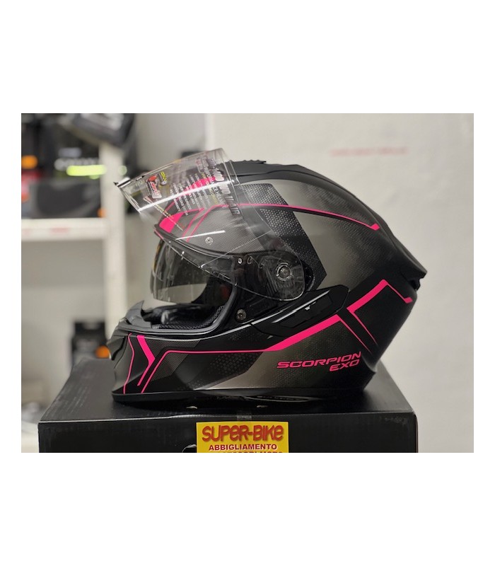 Casco Scorpion Exo 1400 Evo 2 Air Intensio rosa