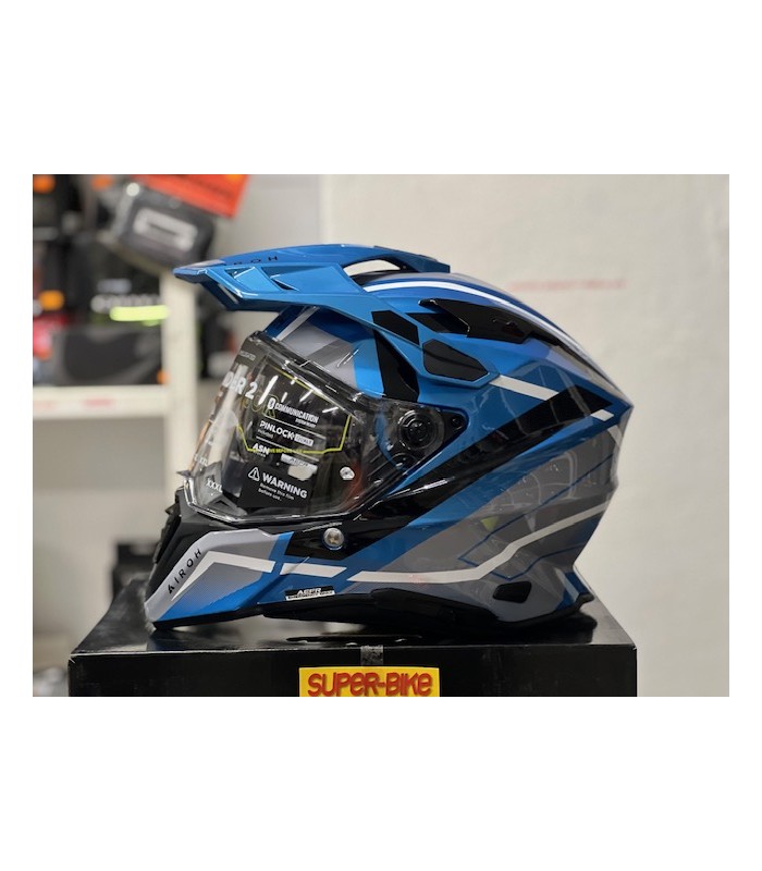Helm Airoh Commander 2 Mavick cerulean blau