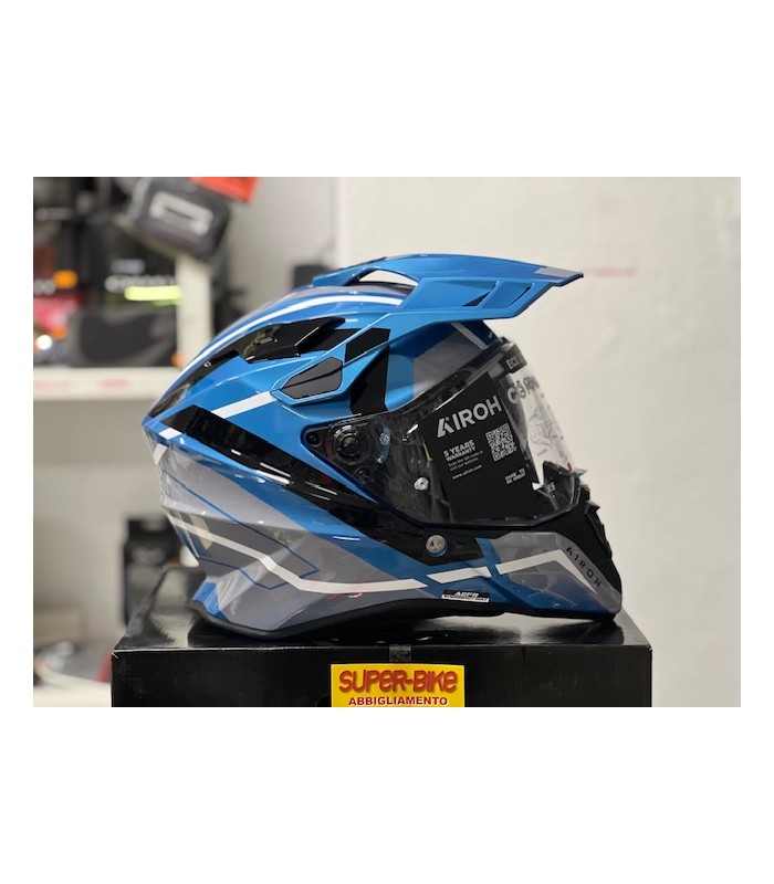Airoh Commander 2 Mavick cerulean blue