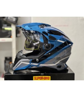 Casque Airoh Commander 2 Mavick cerulean bleu