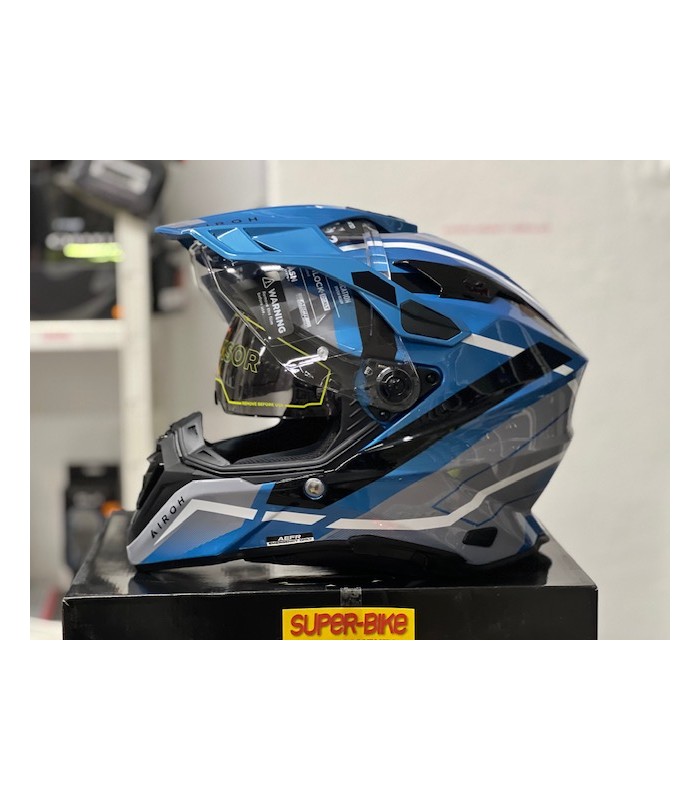 Airoh Commander 2 Mavick cerulean blue