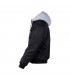 MA-1 hooded bomber jack black