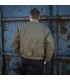 MA-1 BOMBER FLIGHT JACKET DARK GREEN
