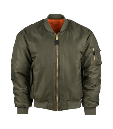 MA-1 BOMBER FLIGHT JACKET DARK GREEN