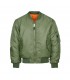 MA-1 BOMBER FLIGHT JACKET GREEN