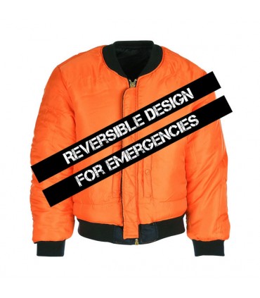 MA-1 BOMBER FLIGHT JACKET noir