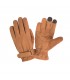 Leder handschuhe By City Texas braun