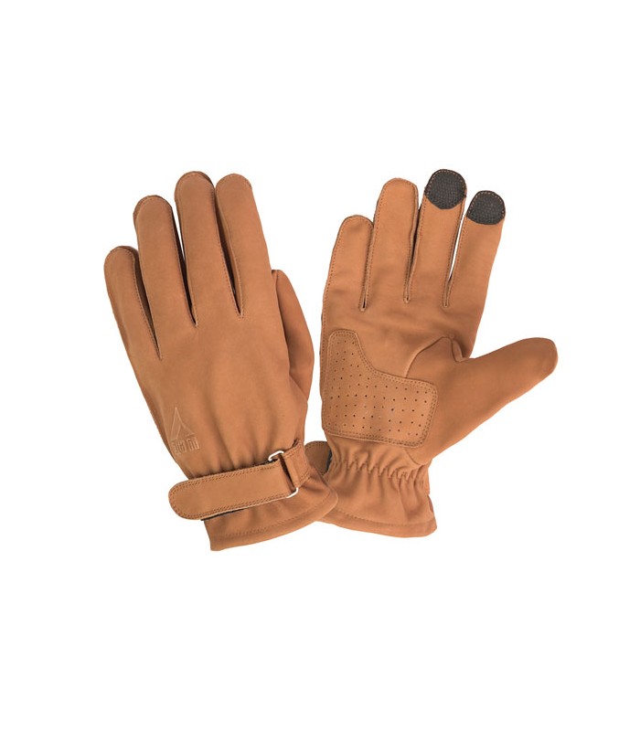 Leder handschuhe By City Texas braun