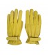 Guanti in pelle By City Texas giallo