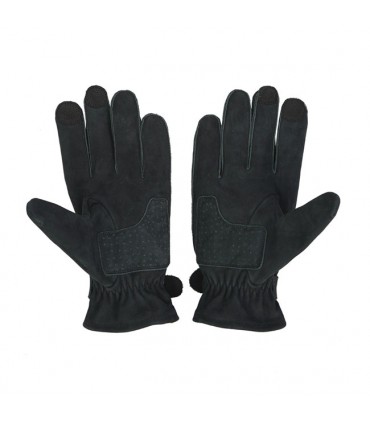 Leder handschuhe By City Texas schwarz