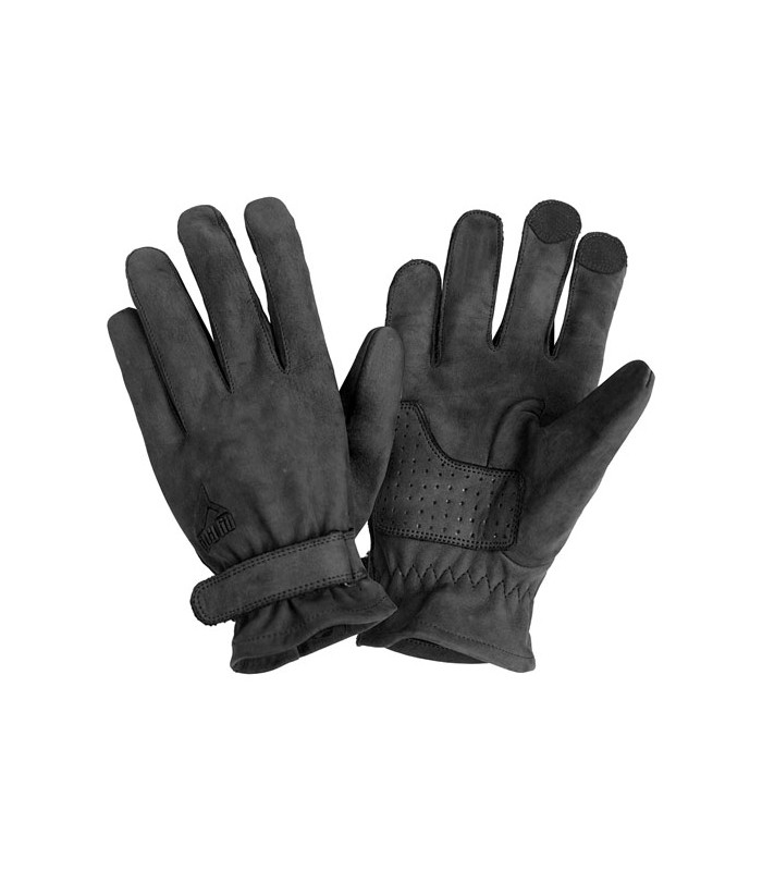 Gants en cuir By City Texas noir