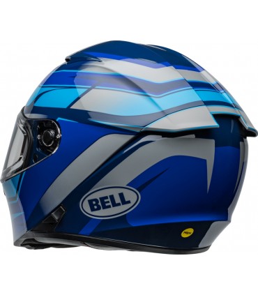 Bell Lithium Mips Podium blue helmet