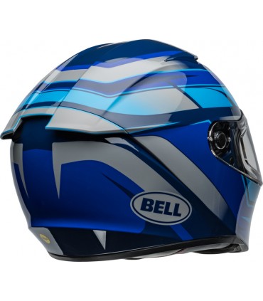 Bell Lithium Mips Podium blue helmet