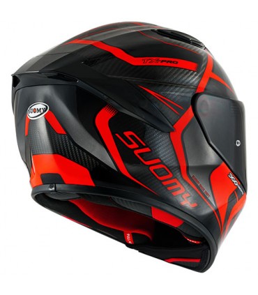 Suomy TX-Pro Carbon Advance red helmet