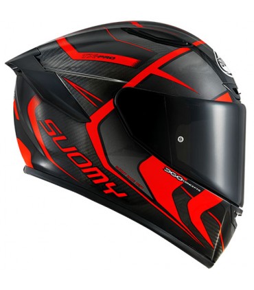 Suomy TX-Pro Carbon Advance red helmet