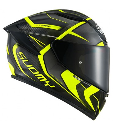 Suomy TX-Pro Carbon Advance yellow helmet