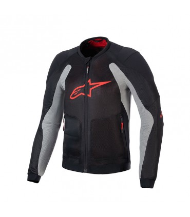Sommer jacke Alpinestars Troop Air grau