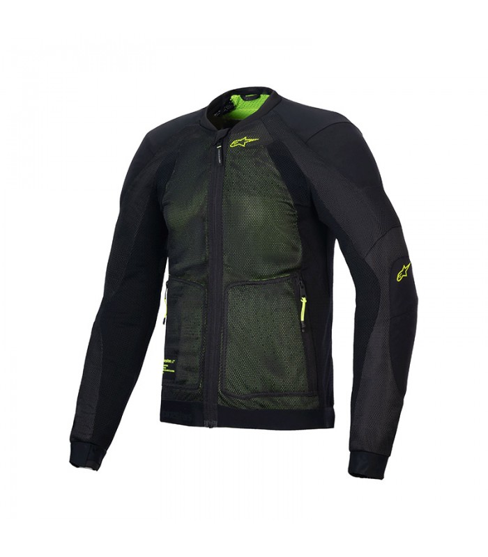 Sommer jacke Alpinestars Troop Air gelb