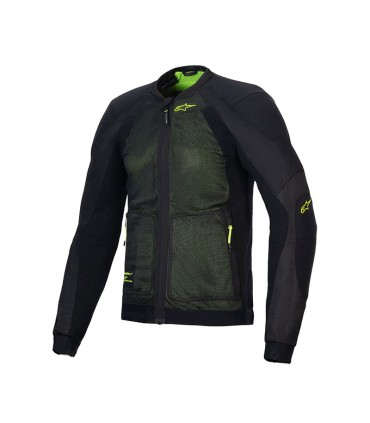 Sommer jacke Alpinestars Troop Air gelb