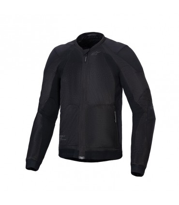 Sommer jacke Alpinestars Troop Air schwarz