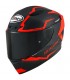 Casco Suomy Track-1 Reaction rosso opaco