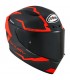 Casco Suomy Track-1 Reaction rosso opaco