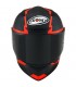 Casco Suomy Track-1 Reaction rosso opaco