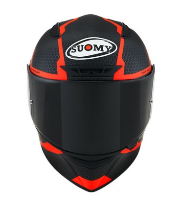 Suomy Track-1 Reaction red matt helmet
