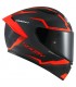 Casco Suomy Track-1 Reaction rosso opaco