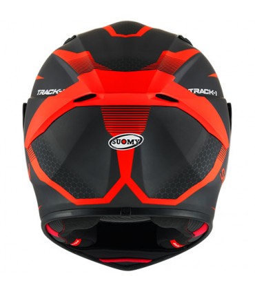 Suomy Track-1 Reaction red matt helmet