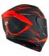 Casco Suomy Track-1 Reaction rosso opaco