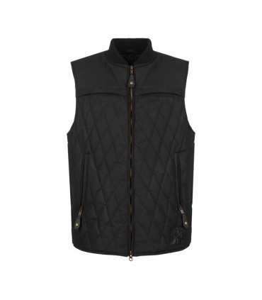 John Doe Lowrider wax vest schwarz