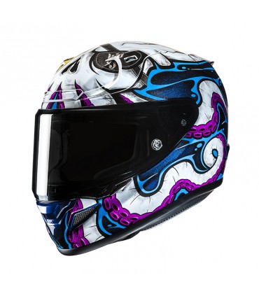 Casco HJC RPHA 12 Kraken viola