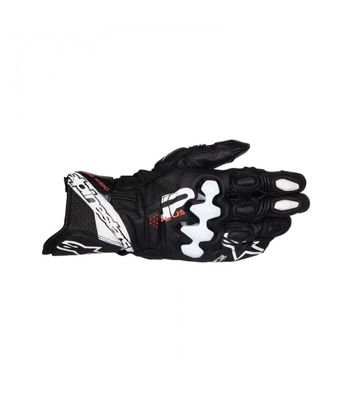 Gants racing Alpinestars Gp Plus R V3 noir blanc