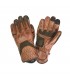 Leder handschuhe By City Cafè 3 braun