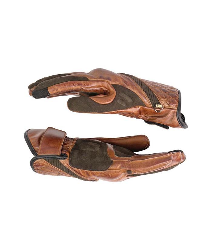 By City Cafè 3 brown leather gloves