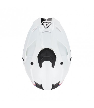 Casco Acerbis Assault bianco nero