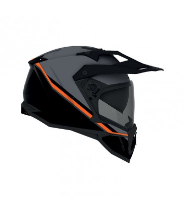 Casco Acerbis Assault nero arancio