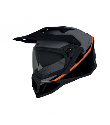 Casco Acerbis Assault nero arancio